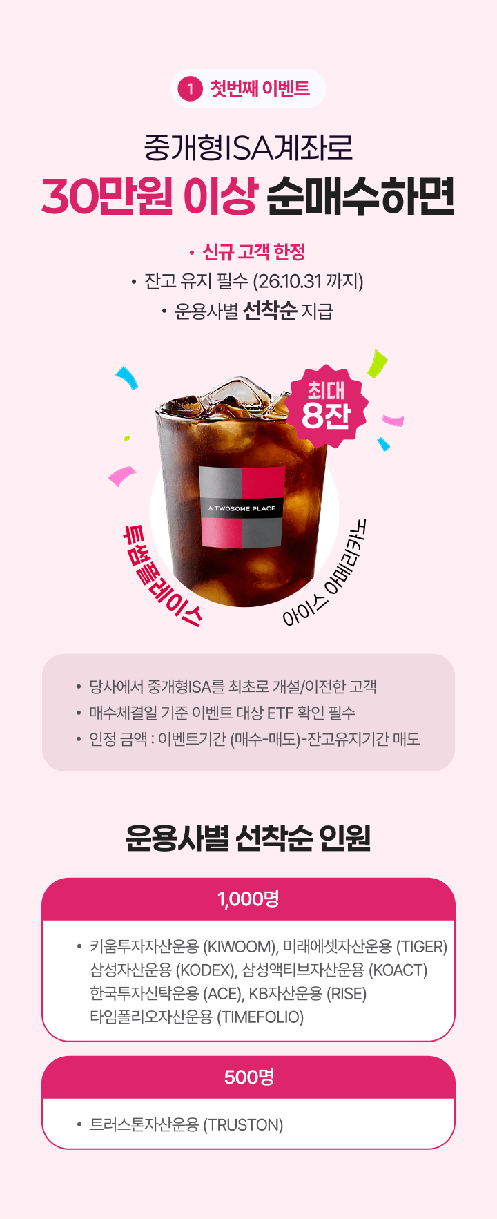 중개형 ISA계좌로 30만원 이상 순매수하면